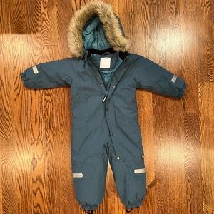 Polarn O. Pyret winter one piece in size 1.5- 2 years.